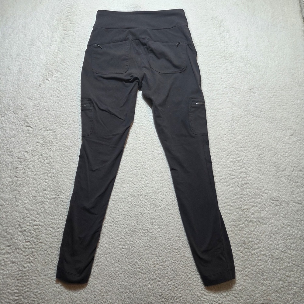 Athleta Women's Hybrid Cargo Pant Dark Onyx Grey Size 6 Athletic Stretch Perform - Picture 6 of 7
